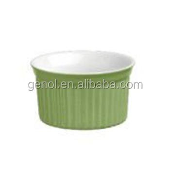 China Viable Hot Selling Fine Porcelain Dinner Set Porcelain Bowl Ceramic Ramekin Shaped Elegant Tableware for sale