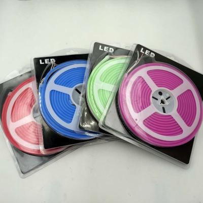 China Custom 12V IP65 3000K High Quality Waterproof Warm Light Strip Flex Roll Neon Flexible Strip Led Neon Light for sale