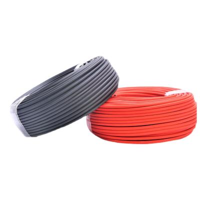 China High Temperature Resistant Solar Cable , Low Smoke And Halogen Free Price DC Cables And Connectors 2.5mm 4mm 6mm For Solar Panels for sale