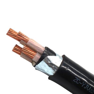 China Low Voltage 0.6/1KV 16mm Building 4 Core 2.5mm 4mm 16mm 25mm-400mm Armored Copper Cable for sale