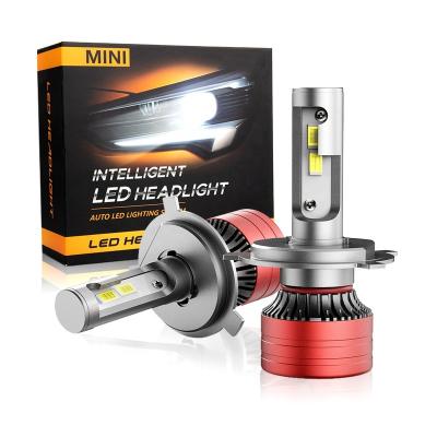 China RedSea M4 Mini Size 70Watts Led Headlight Bulb For Car 12V 24V 12000LM 6500k H1 H3 H4 H7 H11 9005 Universal 9006 9012 880 for sale