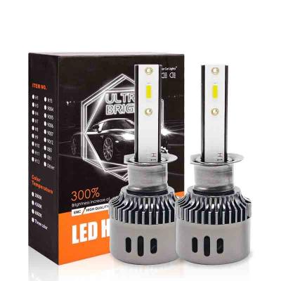 China Super Bright RedSea M8 50Watts Led Headlight Bulb For Car 12V 24V 12000LM 6500k H1 H3 H4 H7 H11 9005 Universal 9006 9012 880 for sale