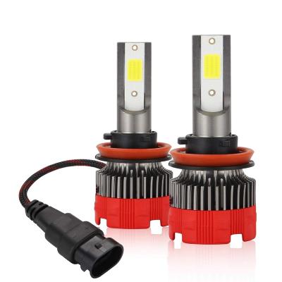 China RedSea Mini Size M3S 50Watts led headlight bulb for car led headlight 12V 24V 8000LM 6500k H1 H3 H4 H7 H11 9005 universal 9006 9012 880 for sale