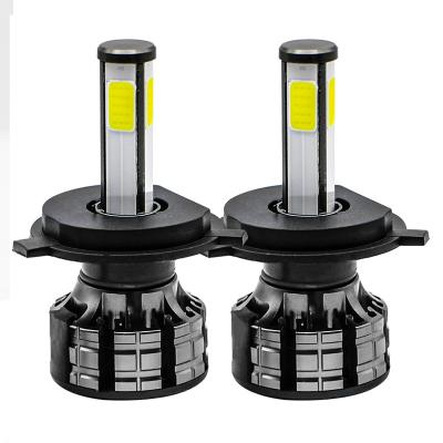 China RedSea COB Chips 4 Sides K3 50Watts Led Headlight Bulb For Car 12V 24V 12000LM 6500k H1 H3 H4 H7 H11 9005 Universal 9006 9012 880 for sale