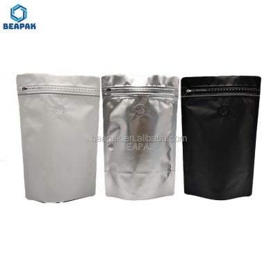 China Custom Print Moisture Proof Resealable Aluminum Foil Stand Up Zip Lock Mylar Bags Tea Packaging Bags for sale