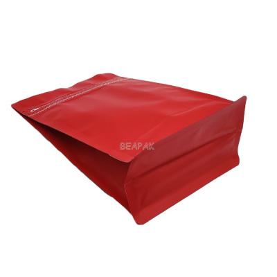 China Hot Sales Moisture Proof Store Flat Bottom Bags Factory Supply Stand Up Bag In Stock for sale