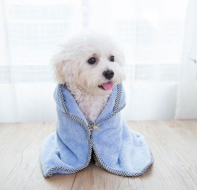 China Skin-Friendly Blanket Stocked Strong Absorbent Cat Supplies Grooming Tools Dog Bath Towel Pet Bath Towel Quick-Drying Dryers for sale