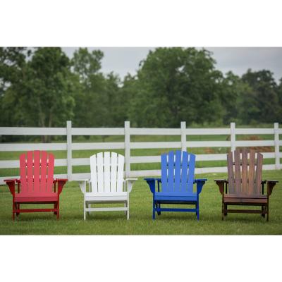 China Simple Modern Outdoor Folding Adirondack Chair Reclining Wooden Adirondack Chair On The Beach Or In The Garden for sale