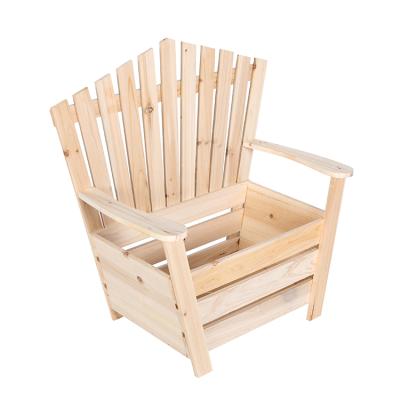 China OEM Plant Stand Garden Decorative Wooden Planter Bench Indoor Outdoor Modern Wooden Planter Bench Wood Planter for sale