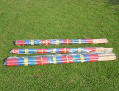 China Outdoor Wooden Pole Windbreak Beach Screen for sale