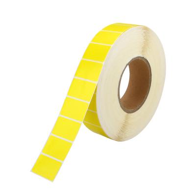 China factory price 38x25mm custom color removable thermal Adhesive label sticker for packaging for sale