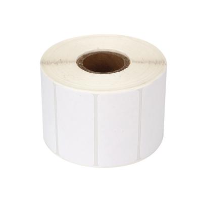 China factory price 50x25mm removable thermal Adhesive label sticker for shipping Barcode printer for sale