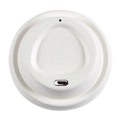 China Biodegradable Biodegradable Disposable Compostable Cup Lid 100% Bamboo Lid Coffee Lids for sale