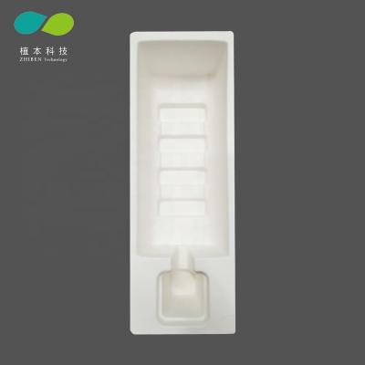 China Biodegradable Eco Friendly Customized Molded Paper Pulp Packaging Box , Wine Shipper for sale