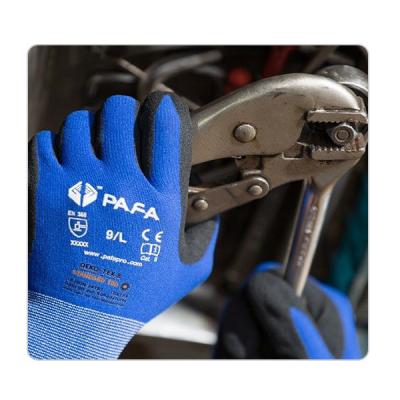 Chine Revêtement Sandy Nitrile Coated Work Gloves de la mesure 15 en nylon/Spandex à vendre