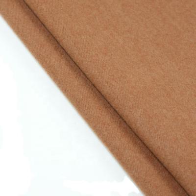 China hhkn18082 stretch cloth fabric knit TR WOOL FINISH FOR brush fabric for man and ladies coat and pants for sale