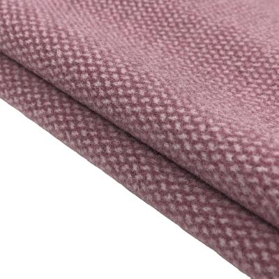 China 2021huahong hhkn20252 hot sale knitting fabric polyester blend style brush knitting fabric for sale