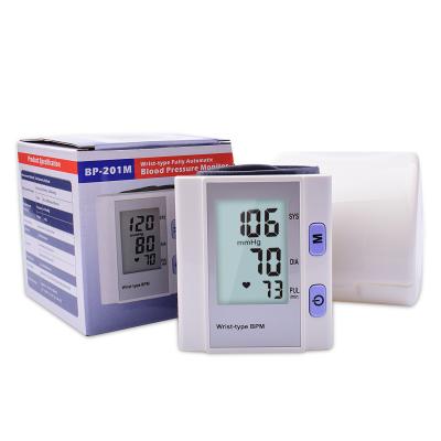 China Electronic Metal Sphygmomanometer Wrist Blood Pressure BP Monitor for sale