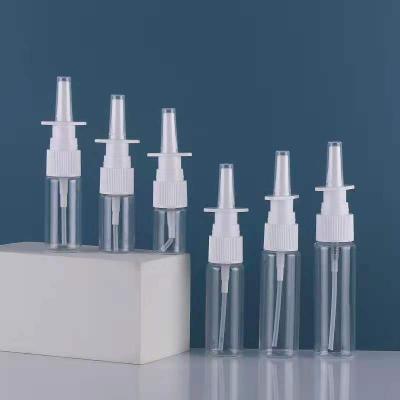 China Health Personal Care Mini Nasal Spray Spout Nasal Sprayer Pump Head With Bottle for sale