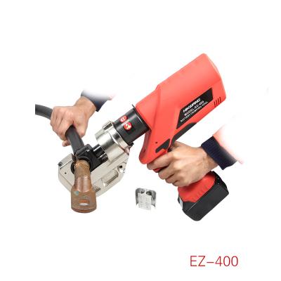 China type A.W.G. Germany Cordless Hydraulic Cable Lug Aluminum Copper Conductor 4 - 800 kcmil Crimping Tool EZ-400 for sale