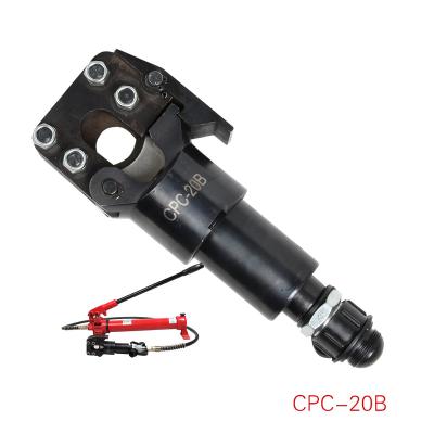 China Cable Cutter CPC-20B Electric Power Wire Rope Steel Hydraulic Wire Rope Cutter Head With Pump for sale