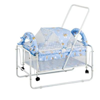 China New Style Durable Best Quality Baby Bed Travel Crib With Mosquito Net for sale