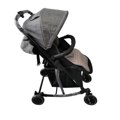 China Lightweight T609 Extended Canopy Stroller Baby Stroller Polyester Fashion Luxury Cheap Lightweight Baby Stroller for sale