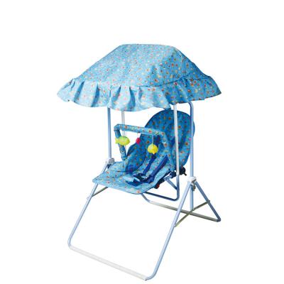 China Durable 6-18 Months Baby Crib Chair And Swing Cradle With Canopy for sale