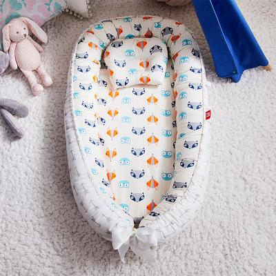 China Modern baby sleep nest travel bed with pillow, suitable for online sale for sale