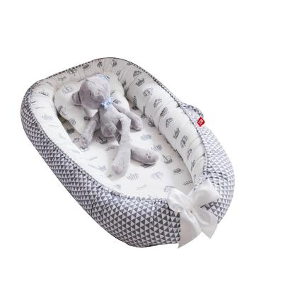 China Modern Portable Modern 3D Polymer Material Lace Baby Sofa Nest 1.2Kgs Carry Cotton Organic 53x28x44cm for sale