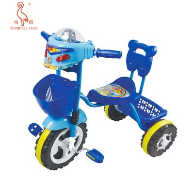 China For out door sports plastic baby tricycle and funny new design best for toddler kids tricycle with storage basket toddler tricycle outdoor bike à venda