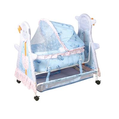 China High Quality Portable Baby Infant Softtextile Baby Swing Bed for sale