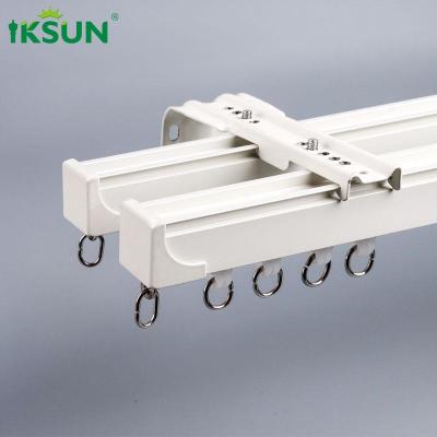 China Heavy Duty Aluminium Curtain Track Alloy 6063 Material Square Shape for sale