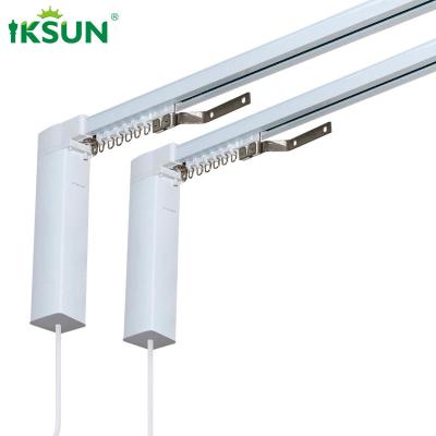 China 22ft Aluminium Alloy Motorized Curtain Track Electrophoresis Treatment for sale