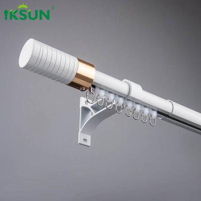 China Extra Heavy Duty Easy Tension Curtain Rod Single Side Window Drapery Curtain Rod en venta