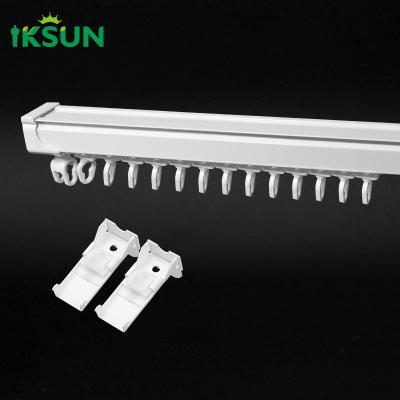 China Home Office Aluminium Curtain Track With S Ripple Fold Tape Curtains Accessory en venta