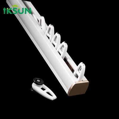 China Double Track Ceiling Curtain Rail Aluminum Profile Extrusion Rail For Home Decoration zu verkaufen