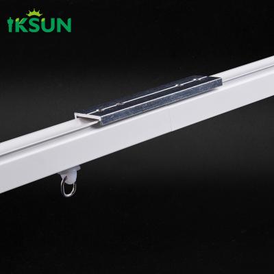 China Sliding Curtain Track Easily Installing Optional Curtain Rail  Include Accessories With Curtain Rod Rings for sale