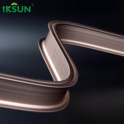 중국 22ft Aluminum Heavy Duty Curved Curtain Track With Anodized Finish 판매용