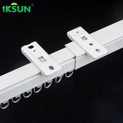 China Aluminium Alloy Flexible Curtain Rail  With Curtain  Tracks Accessories For Living Dorm Room zu verkaufen