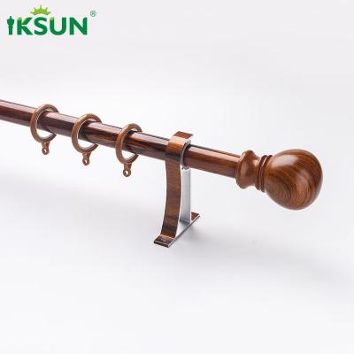 China Moderne hölzerne Hochleistungslänge Vorhang-Rod Poles 1.2mm Stärke-5.8m zu verkaufen