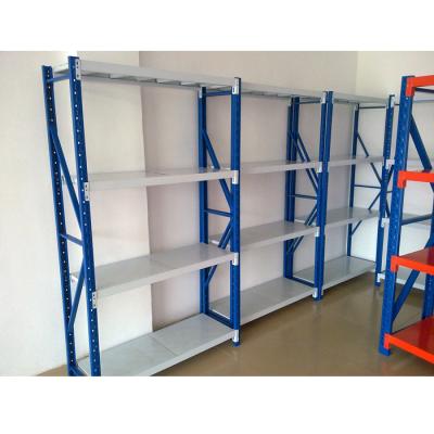 China Corrosion Protection Warehouse Industrial Storage Steel Medium Duty Rack for sale