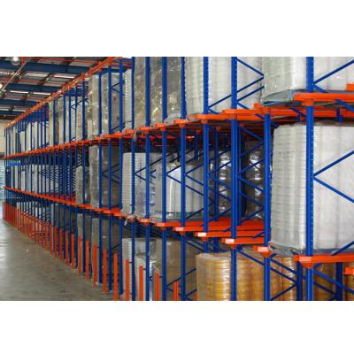 China Corrosion Protection High Efficiency Storage Warehouse Pallet Rack Drive In Storage Racking System for sale