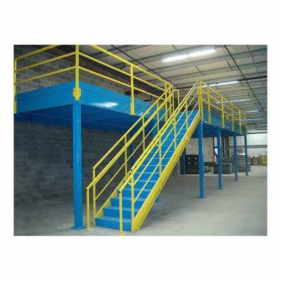 China Low Price Corrosion Protection Small Two Storey Steel Platform Warehouse Storage Platform Sales for sale