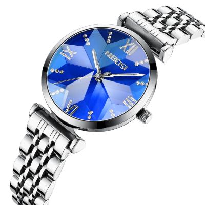 China OEM Designer Watches Famous Brands Water Resistant Nibosi 2529 Women Diamond Luxury Quartz Ladies Wristwatches Watch for sale