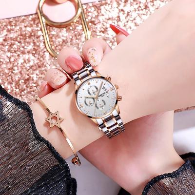 China RUIXINE Date Brand Automatic Women Watch Ladies Shape Luxury Round Rhinestone Rose Gold Watch For Clock Ladies Stainless Steel Montre Femme for sale