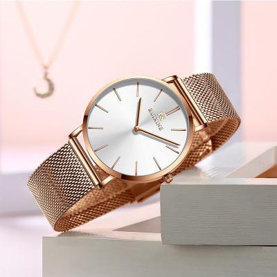 China Hot 2019 Japan Quartz Automatic Watch High Quality Stainless Case Back Date Wrist Watch For Women for sale