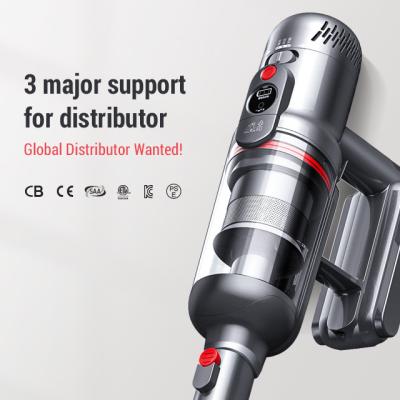 China Puppyoo T12 Pro Rinse High-tech Handheld Household Vacuum Cleaner Battery Brushless Motor OLED for sale