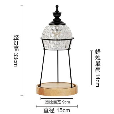 China American incense wholesale 2023 tiktok electric candle warmer lamp with timer for sale