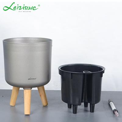 China Modern Large Size Garden Planters Pots Plastic Flower Pot Plant Pots for sale